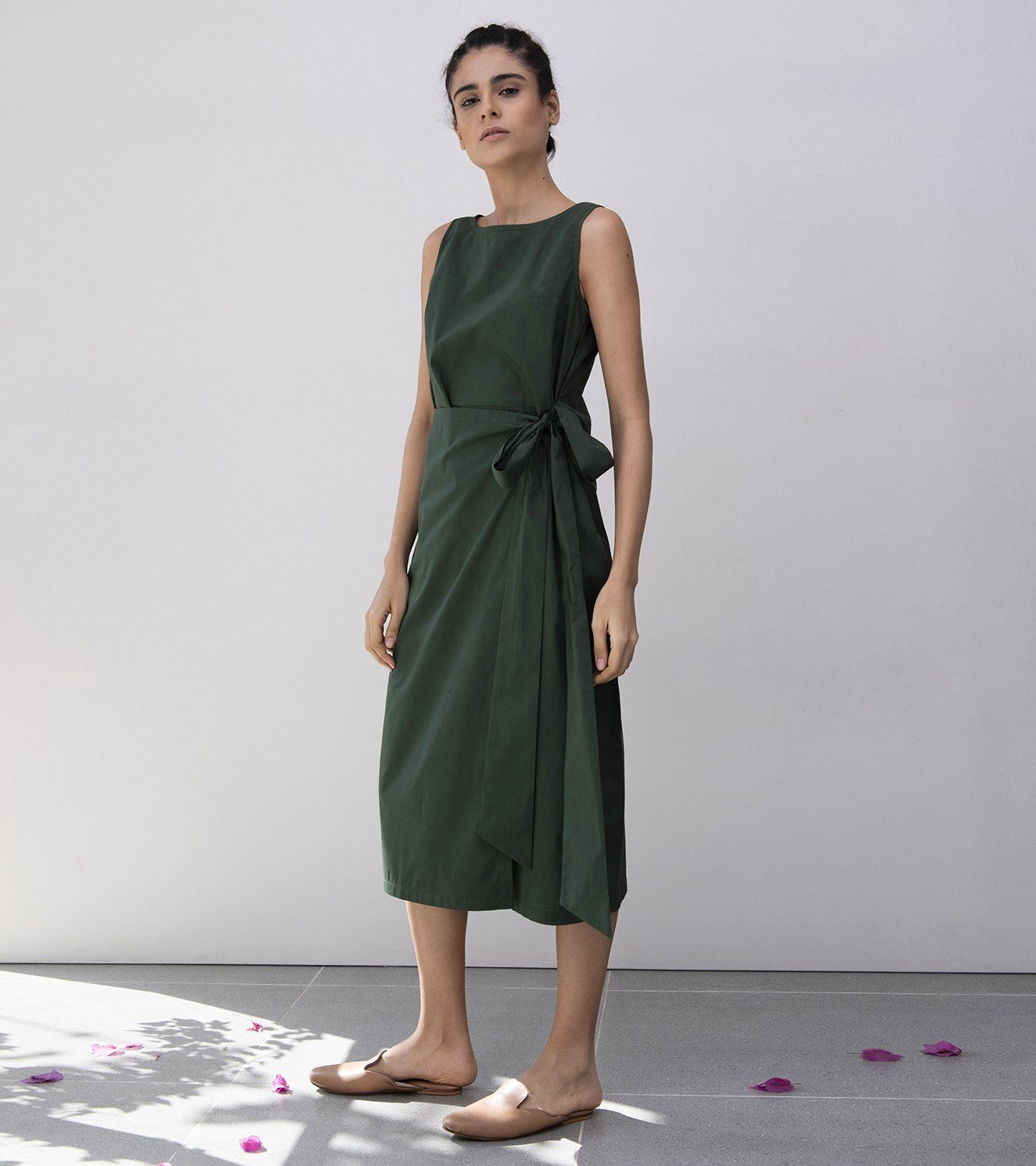 Lady Fern Midi Dress Fashion Khara Kapas