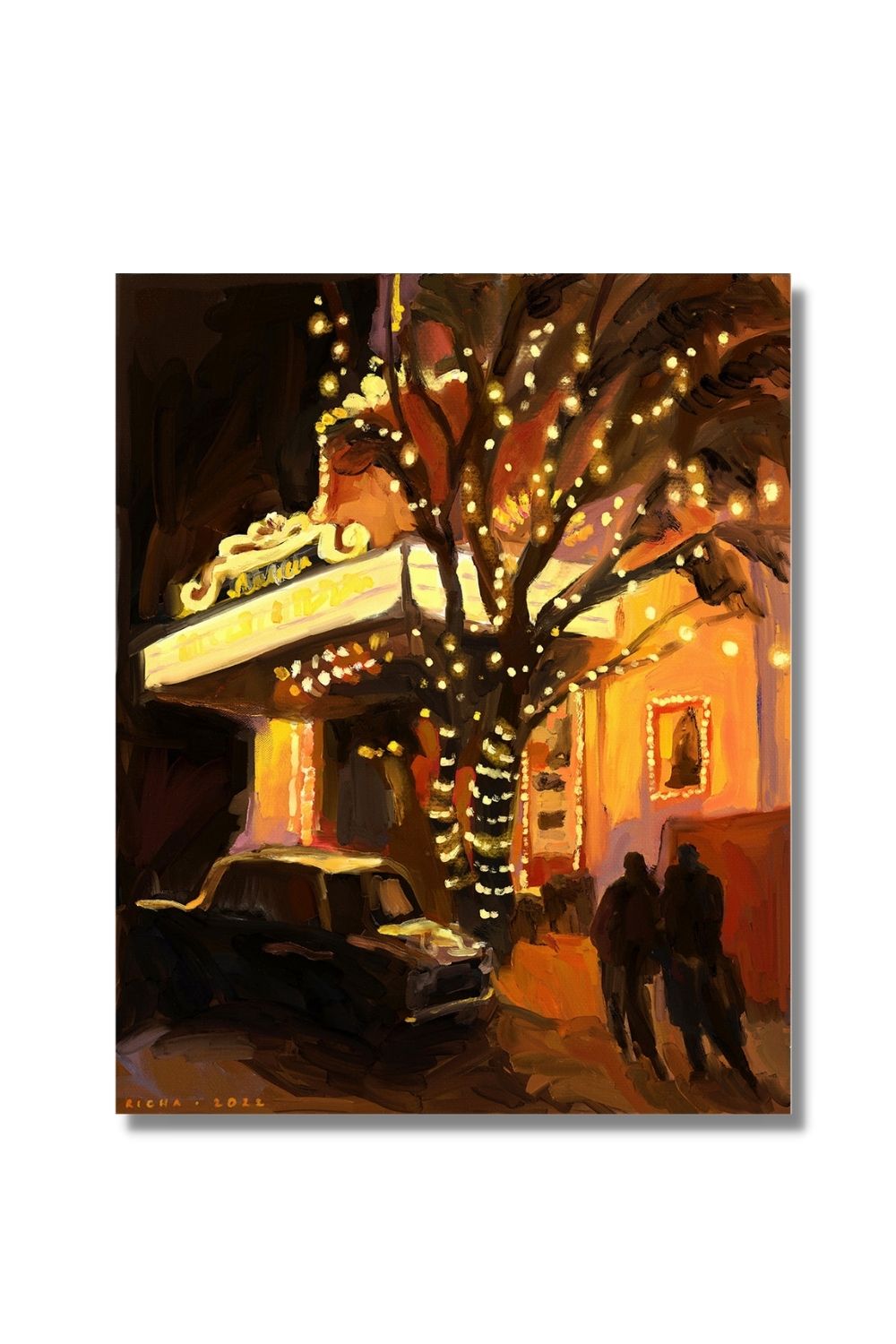 Late Night at Regal Art Richa Kashelkar