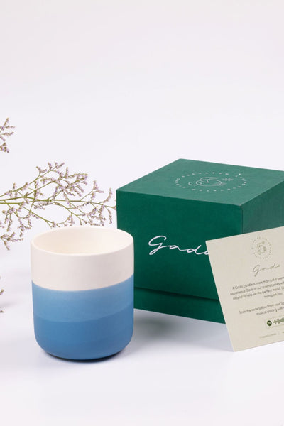 Leora Candle- Oak & Vanilla Home Gado Living