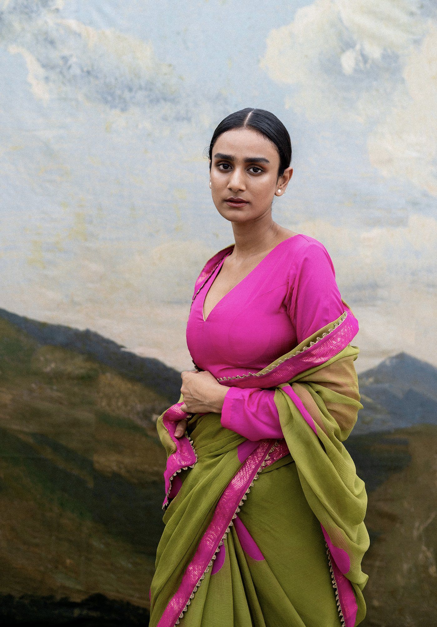 LIMETTE SAREE Fashion YAM
