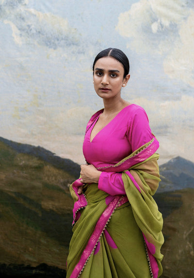 LIMETTE SAREE Fashion YAM