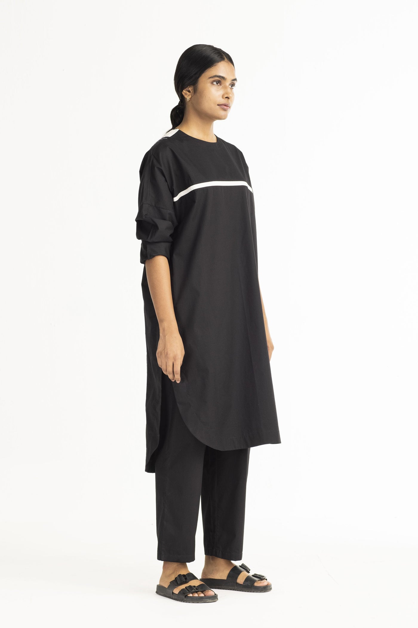 Long Jumper Co-ord - Black Fashion THREE