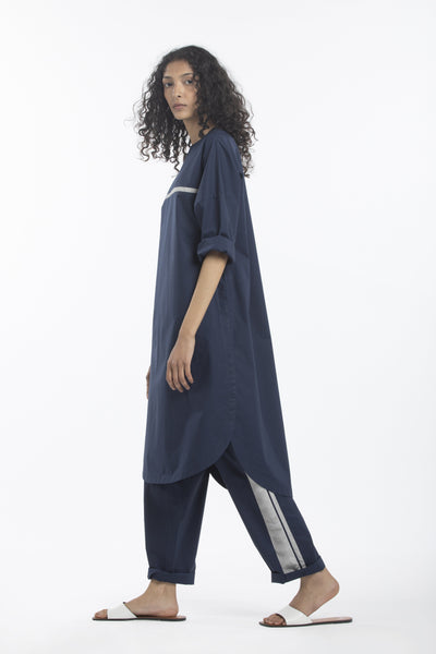 LONG JUMPER CO-ORD- NAVY Fashion THREE