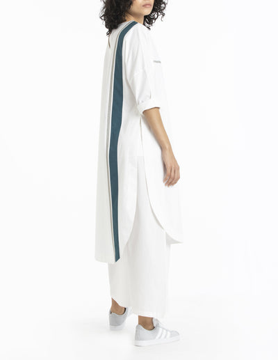 Long jumper-White Dresses THREE
