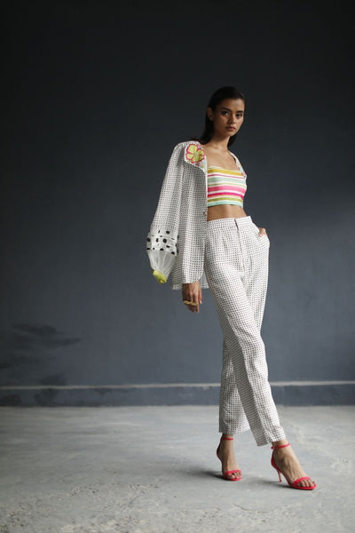 LOVE TO DOT BLAZER SET Fashion Rajiramniq