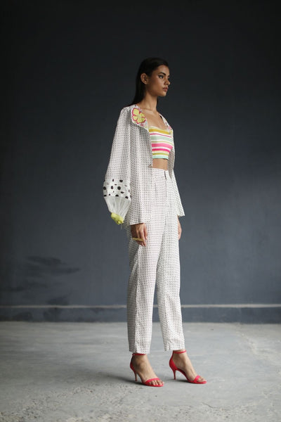 LOVE TO DOT BLAZER SET Fashion Rajiramniq