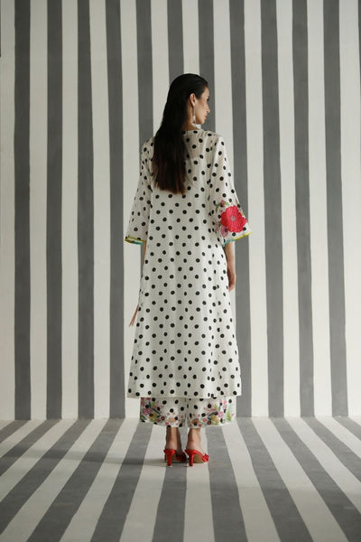 LOVE TO DOT FRONT PUCKERING KURTA SET Fashion Rajiramniq