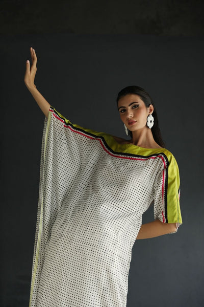 LOVE TO DOT OFF - SHOULDER KAFTAN SET Fashion Rajiramniq