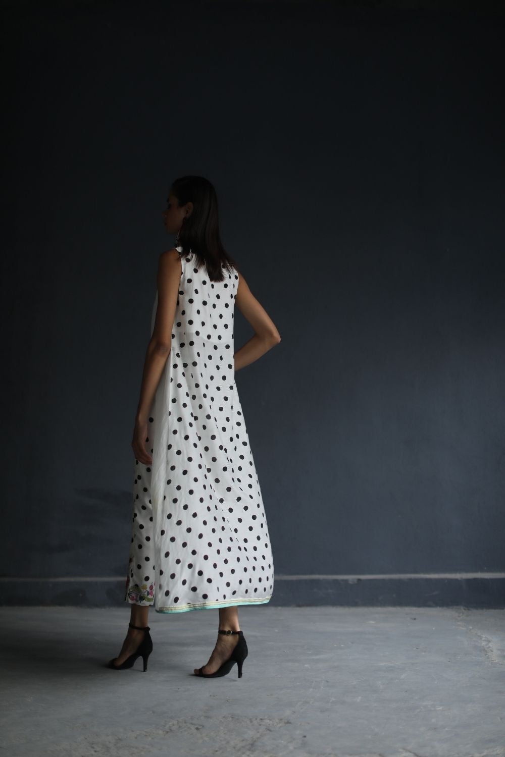 LOVE TO DOT OVERLAP KURTA SET Fashion Rajiramniq