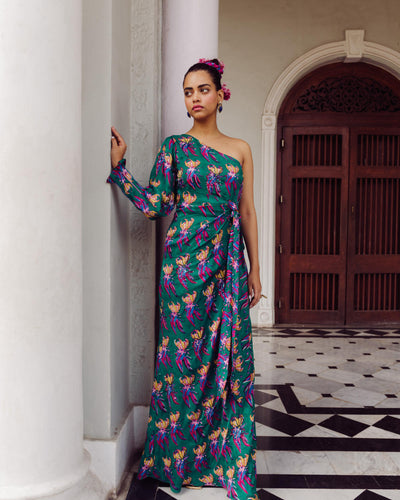 Mahbub Silk Dress Fashion JodiLife
