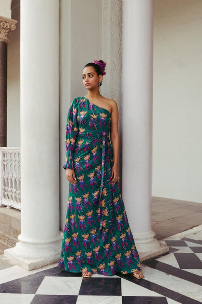 Mahbub Silk Dress Fashion JodiLife