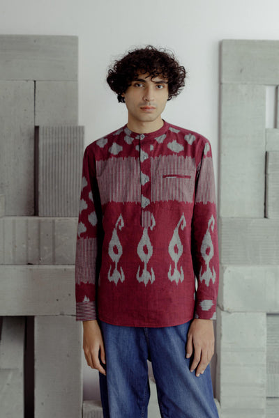 Maple Button Shirt Men Translate Men