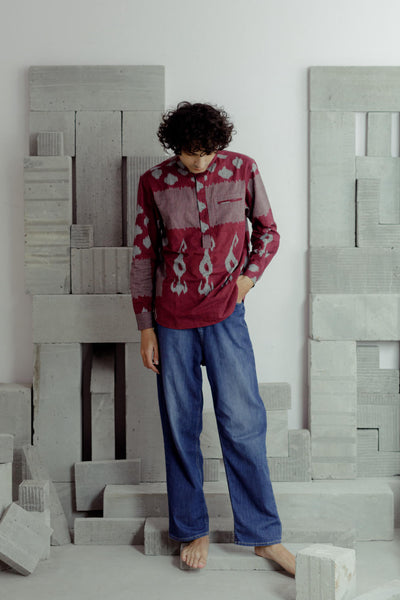 Maple Button Shirt Men Translate Men