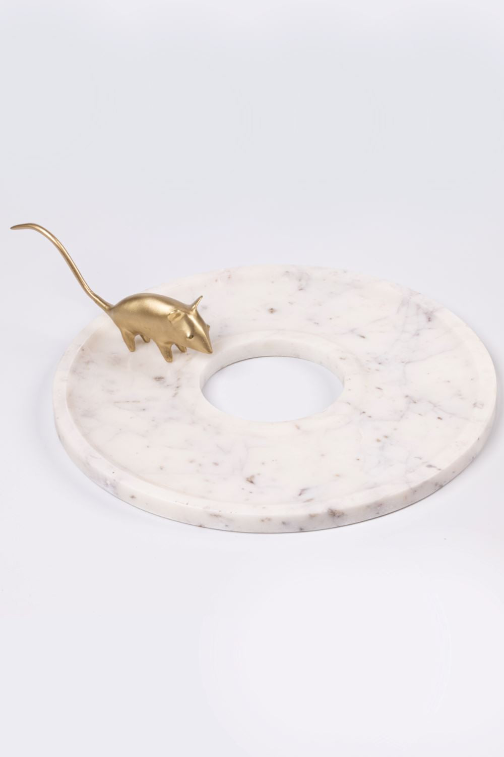 Marble Donut Platter Home Gado Living
