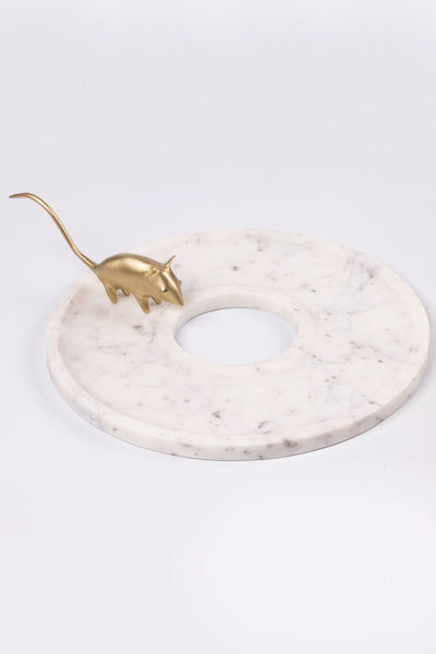 Marble Donut Platter Home Gado Living