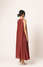 Maroon - Quarter Circle Dress Fashion DOT