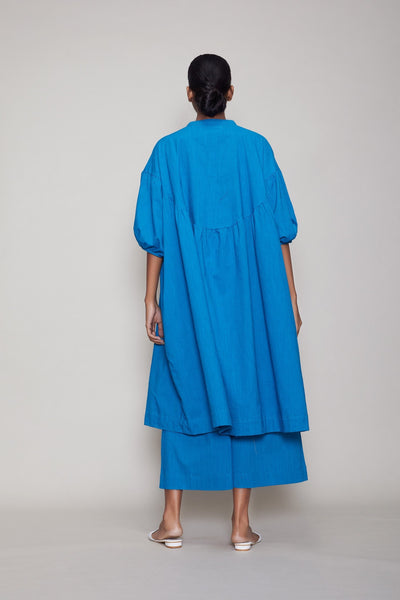 MATI ACRA TUNIC DRESS - BLUE Fashion Mati
