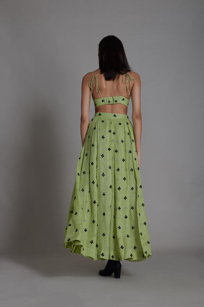 MATI CLUB LEHENGA-GREEN Fashion Mati