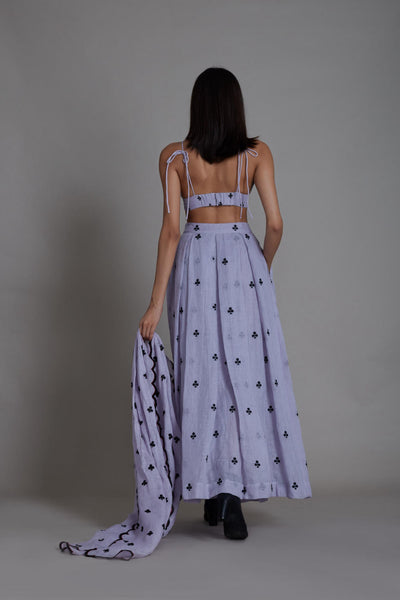 MATI CLUBS COUNTER LEHENGA SET-LAVENDER Fashion Mati
