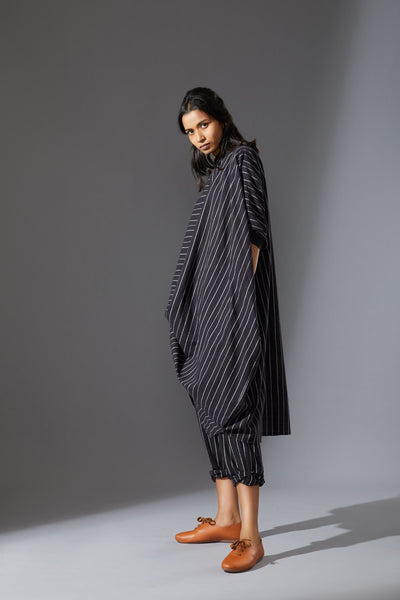 MATI COWL TUNIC SET - BLACK Fashion Mati