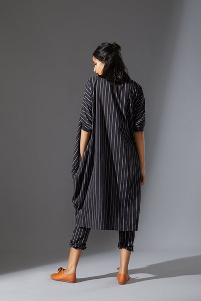 MATI COWL TUNIC SET - BLACK Fashion Mati