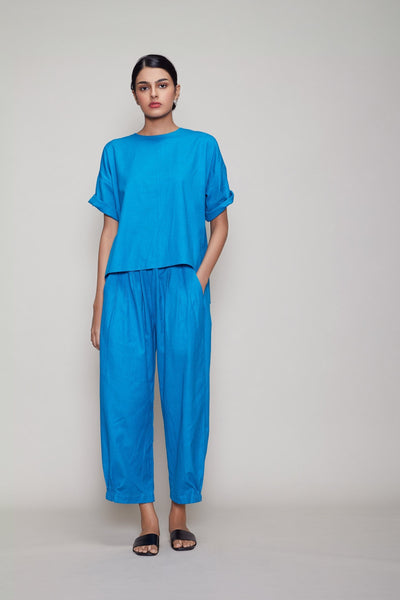MATI EKIN & HERA CO-RD SET - BLUE Fashion Mati