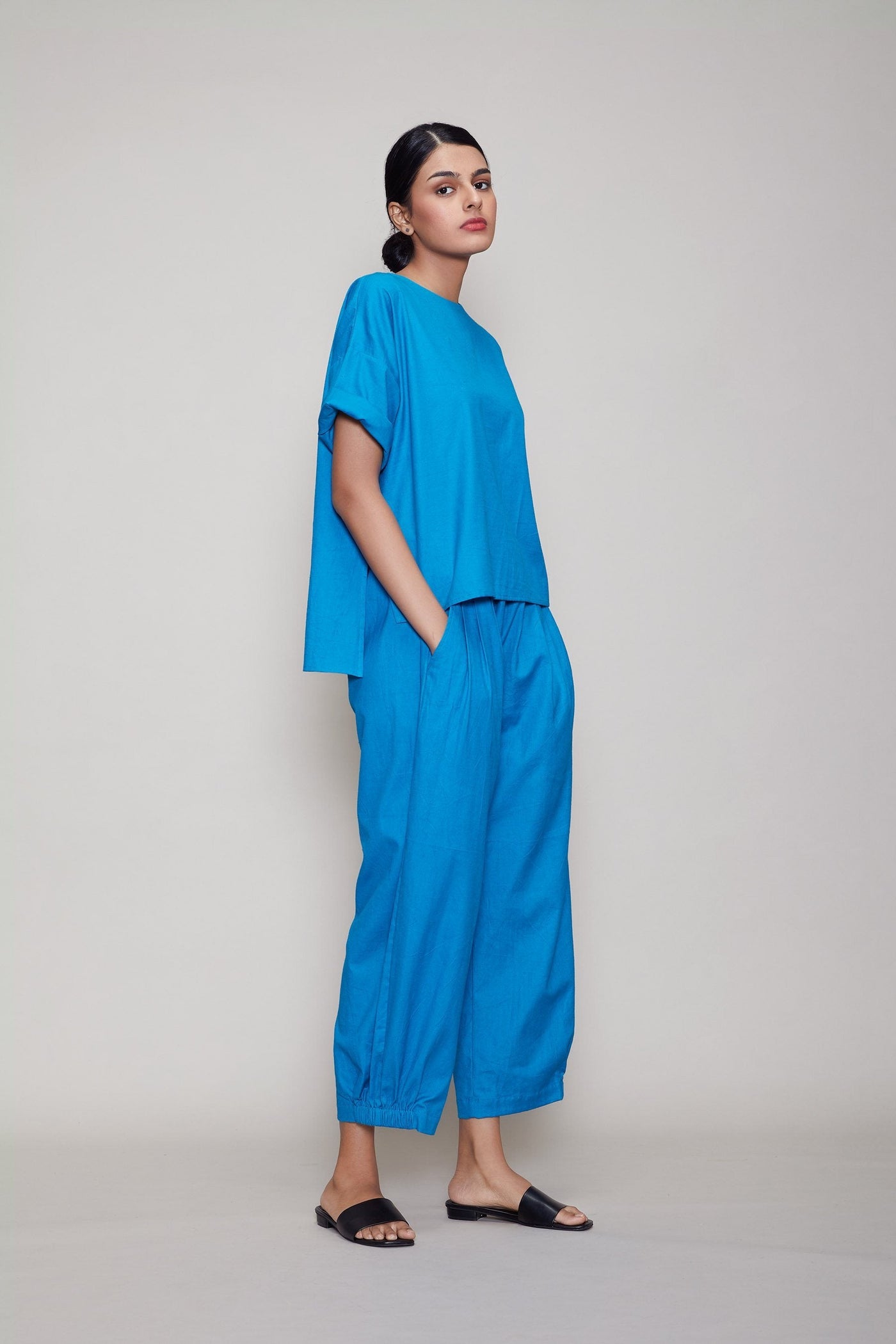 MATI EKIN & HERA CO-RD SET - BLUE Fashion Mati