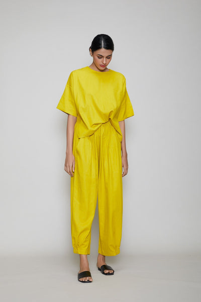 MATI EKIN & HERA CO-RD SET - YELLOW Fashion Mati