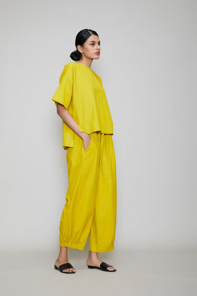 MATI EKIN & HERA CO-RD SET - YELLOW Fashion Mati
