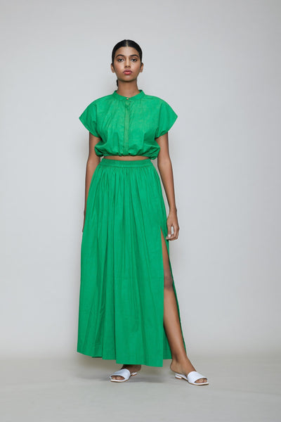 MATI NEW SPHARA SKIRT SET - GREEN Fashion Mati