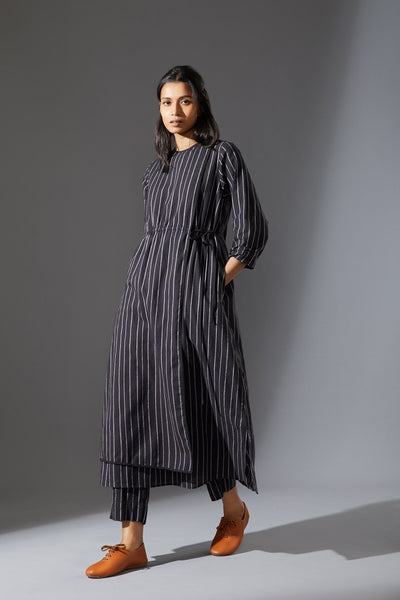 MATI OVERLAP SET - AW BLACK Fashion Mati