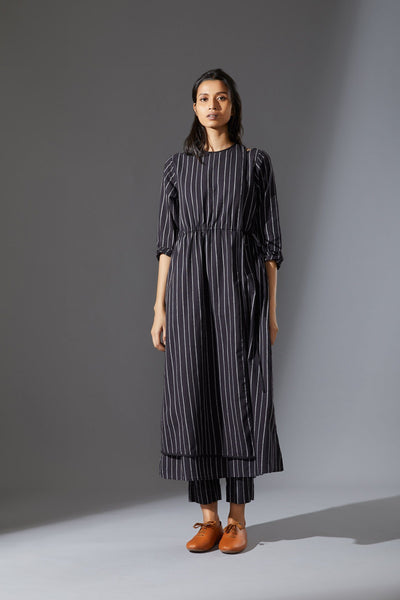 MATI OVERLAP SET - AW BLACK Fashion Mati