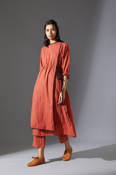 MATI OVERLAP SET - AW RUST Fashion Mati