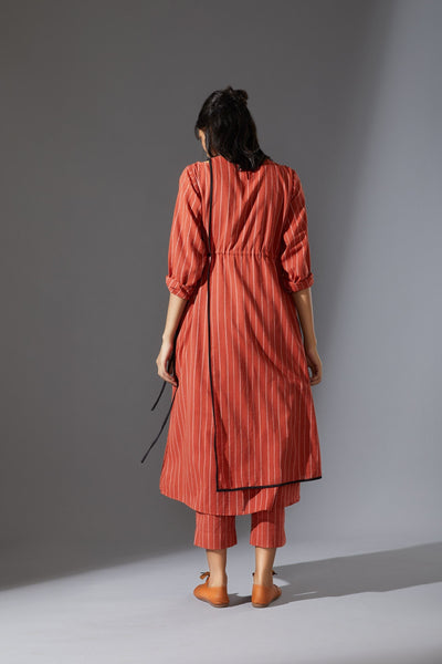 MATI OVERLAP SET - AW RUST Fashion Mati