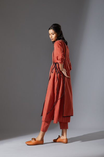MATI OVERLAP SET - AW RUST Fashion Mati