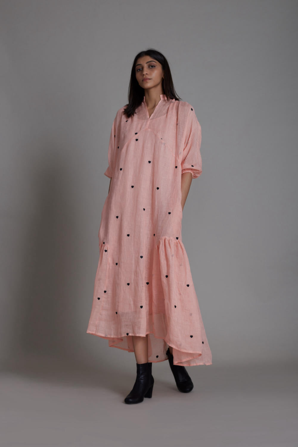 MATI QUEEN OF HEART DRESS-PINK Fashion Mati