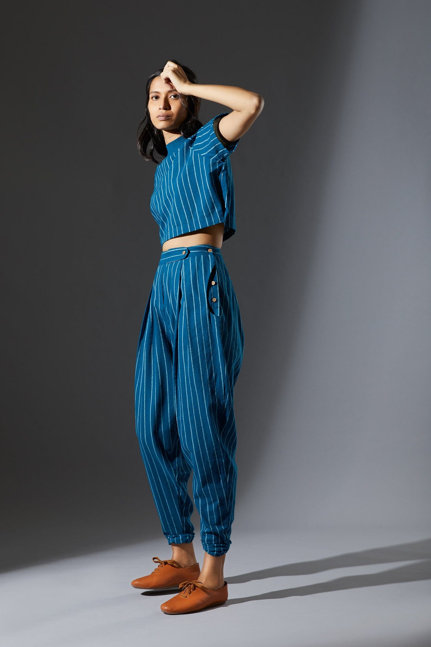 MATI RIB STOKA SET - AW BLUE Fashion Mati