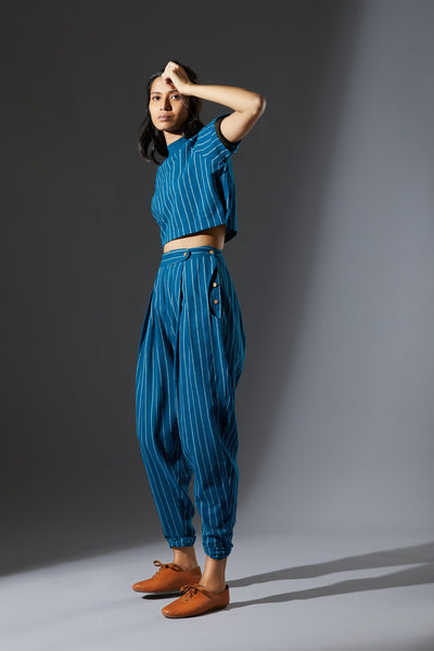 MATI RIB STOKA SET - AW BLUE Fashion Mati