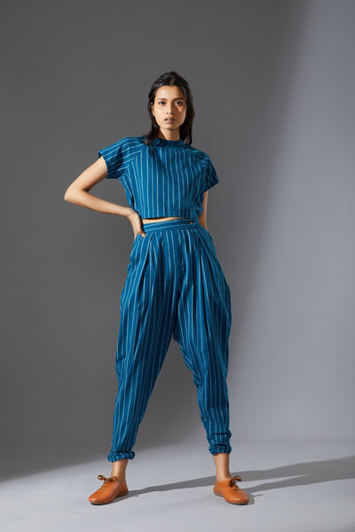 MATI RIB STOKA SET - AW BLUE Fashion Mati