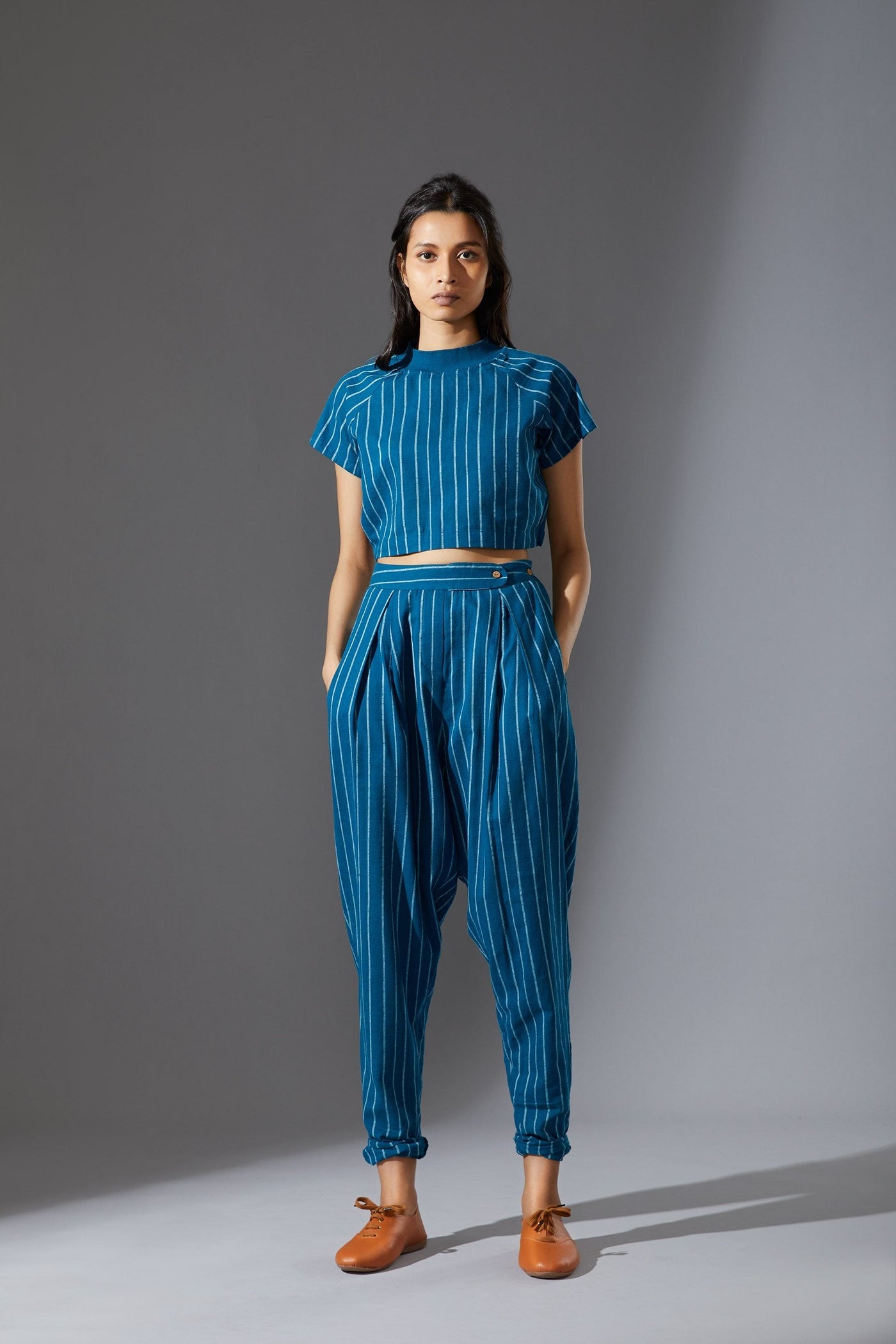 MATI RIB STOKA SET - AW BLUE Fashion Mati