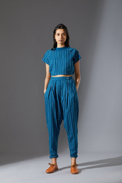 MATI RIB STOKA SET - AW BLUE Fashion Mati