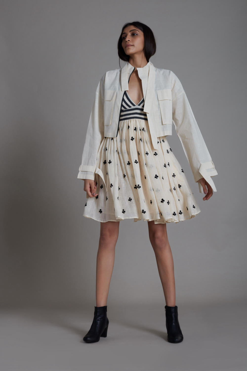 MATI RUMMY SET-CLUBS & OATMEAL Fashion Mati