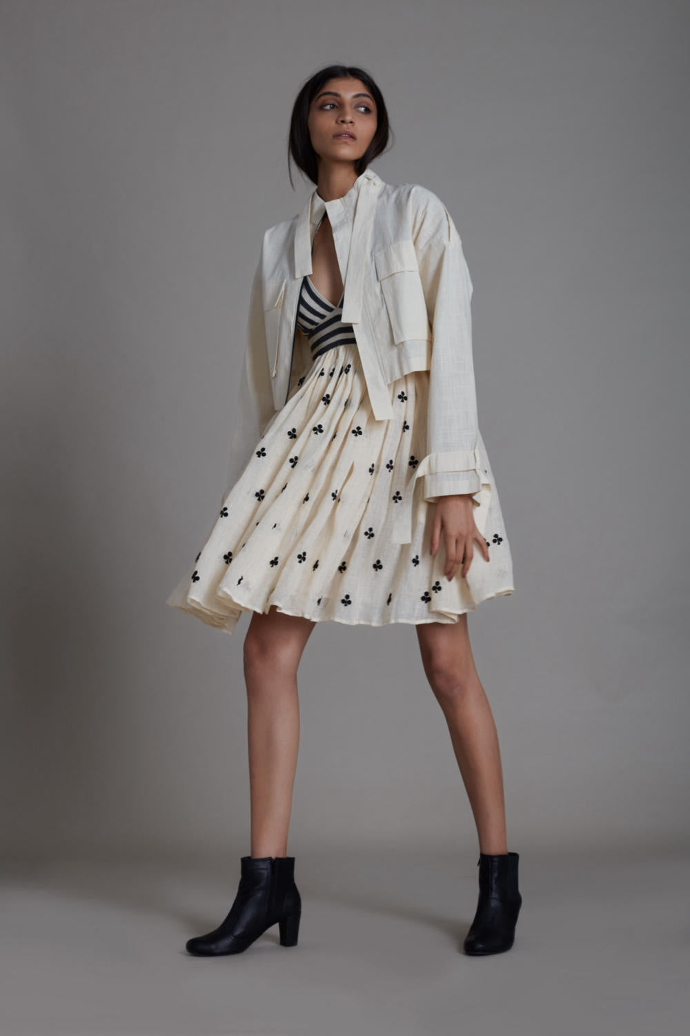 MATI RUMMY SET-CLUBS & OATMEAL Fashion Mati