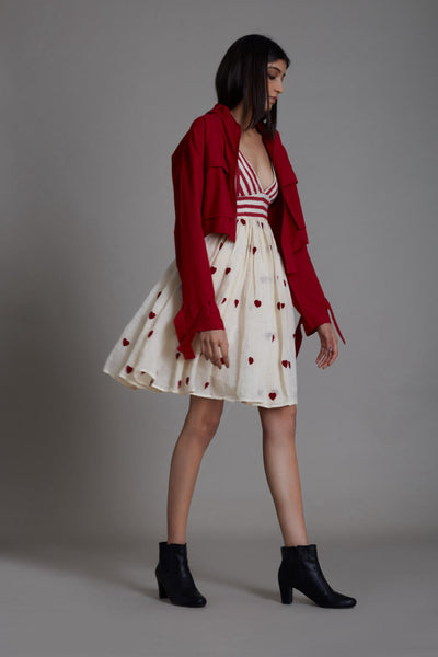 MATI RUMMY SET-HEARTS & RED Fashion Mati