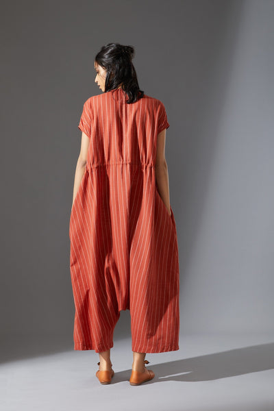 MATI SAFARI JUMPSUIT - AW RUST Fashion Mati