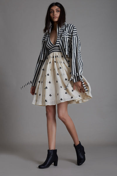 MATI SHUFFLE JACKET-BLACK STRIPE Fashion Mati