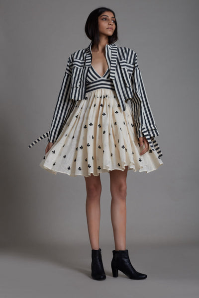MATI SHUFFLE JACKET-BLACK STRIPE Fashion Mati