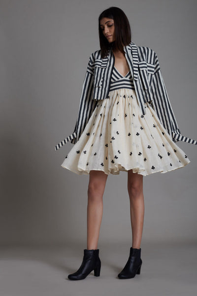 MATI SHUFFLE JACKET-BLACK STRIPE Fashion Mati