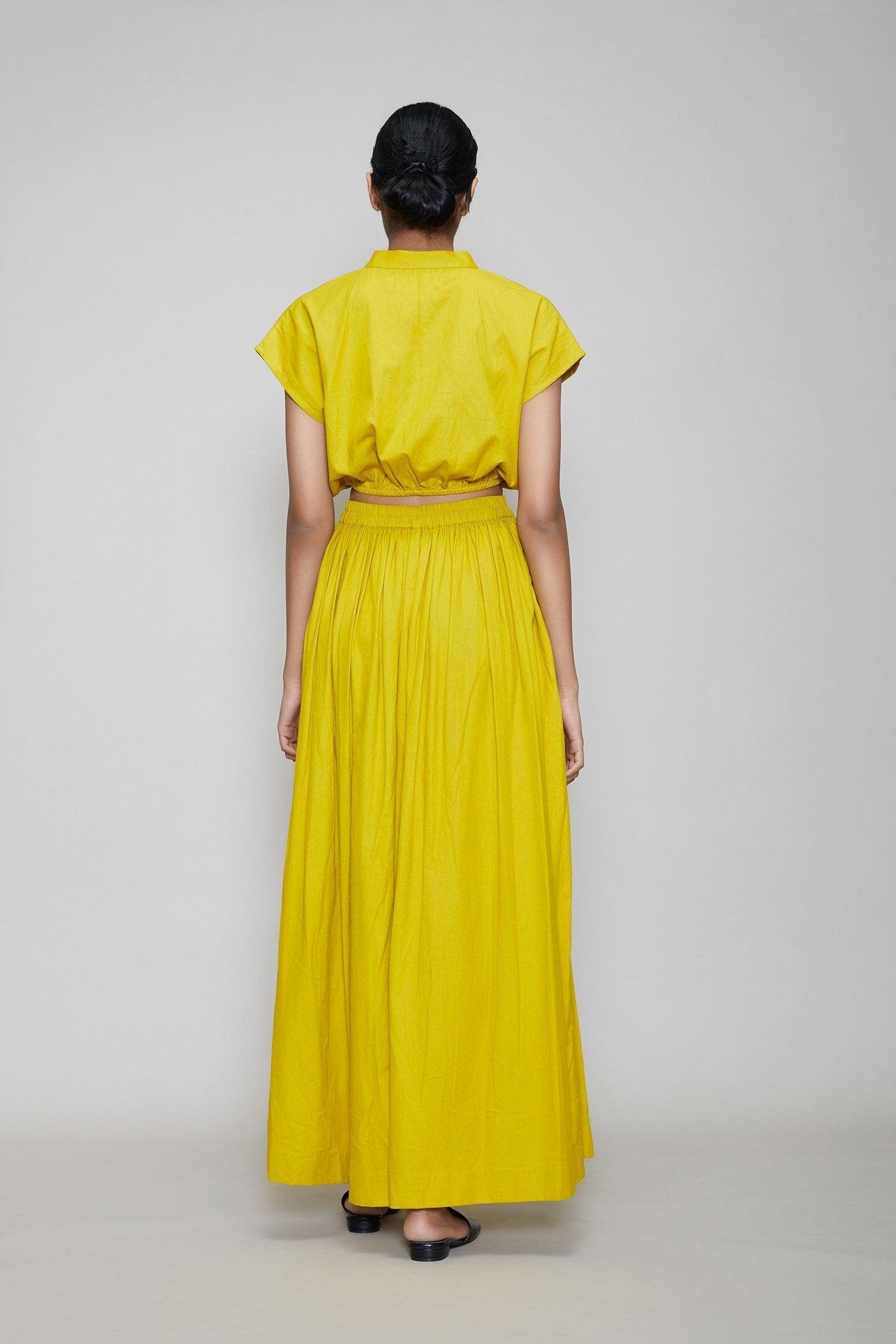 MATI SL SKIRT - YELLOW Fashion Mati