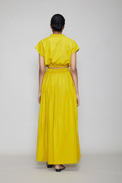 MATI SL SKIRT - YELLOW Fashion Mati